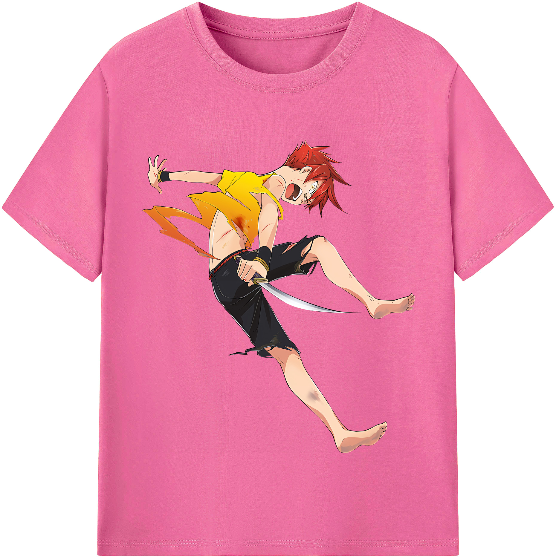 （画像用） 刀剣乱舞 Touken Ranbu レディースカジュアルプリントTシャツ（綿100％）